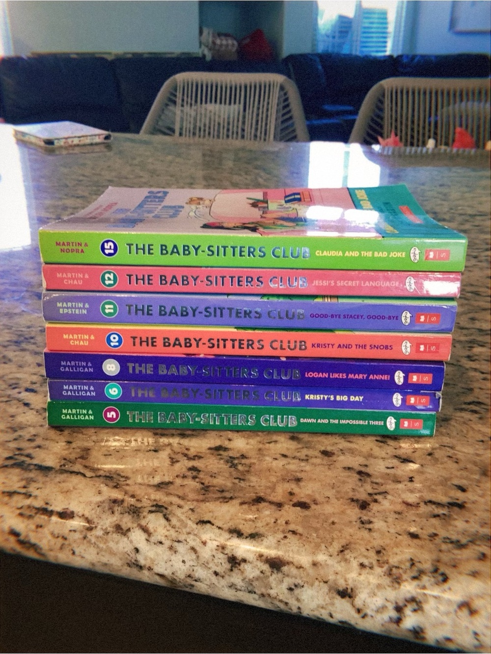 The Baby-Sitters Club Paperback Book Set - Colorful Spines